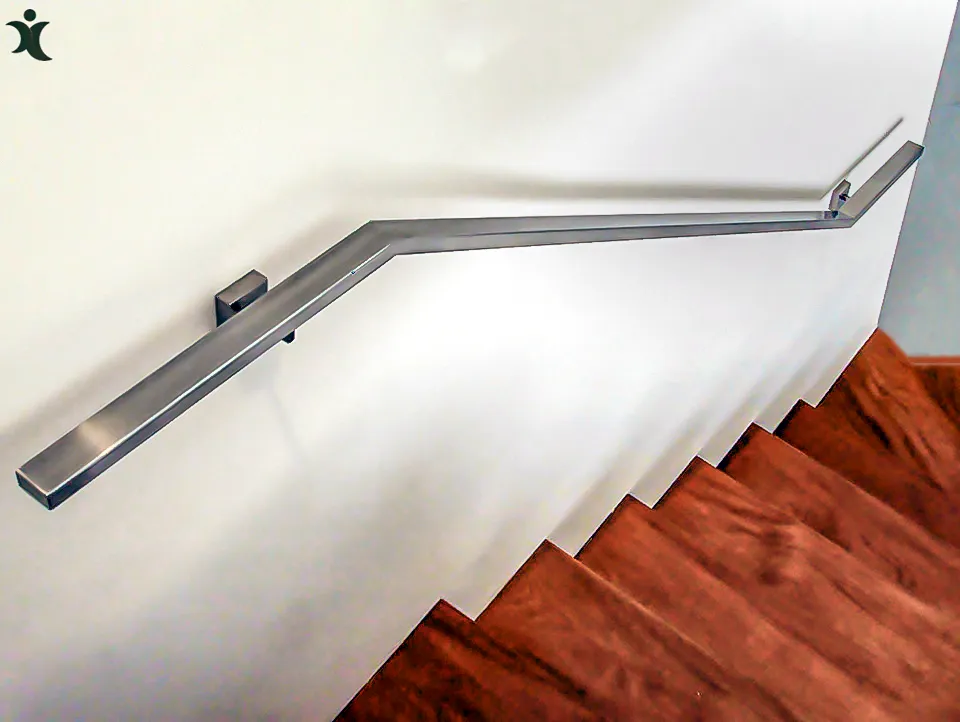 Corrimao de Inox Retangular
